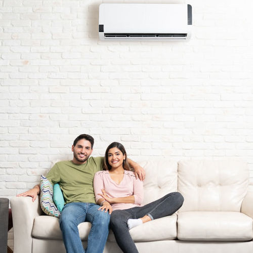 A couple enjoys clean air.